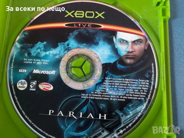 Игра за xbox classic , PARIAH, снимка 3 - Игри за Xbox - 50365585