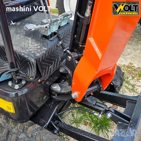 Мини багер NT-E20, 2 тона, с чупеща стрела и навес, снимка 5 - Индустриална техника - 52130227