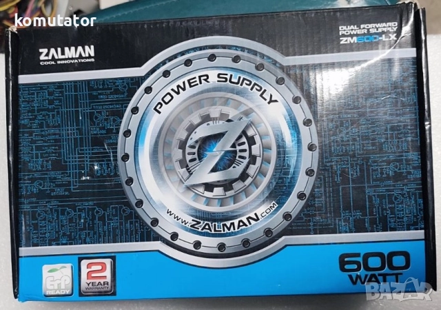 захранване PSU Zalman ZM600-LX, снимка 6 - Захранвания и кутии - 52941042