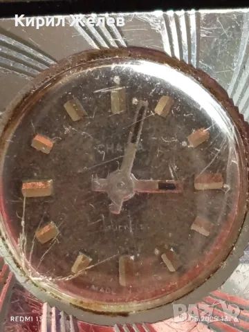 Стар механичен часовник дамски ЧАИКА СССР за части ремонт КОЛЕКЦИЯ 28156, снимка 2 - Антикварни и старинни предмети - 50107705