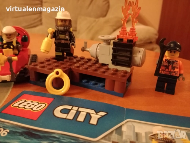 Конструктори Лего Пожарна - модели LEGO 4427 , 6525 , 7241 , 7942 , 60106, снимка 17 - Конструктори - 47913917