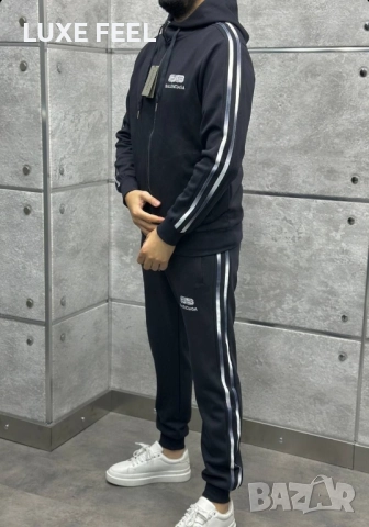 Мъжки Памучен Екип ⚜️ Balenciaga , снимка 3 - Спортни дрехи, екипи - 52542606