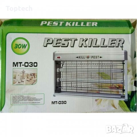 Голяма лампа против комари Kill Pest 30W, снимка 2 - Други стоки за дома - 32405232