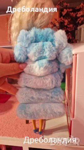 Комплект рокля и палто за барби, снимка 6 - Кукли - 43939498