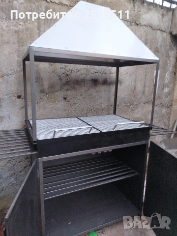 барбекю скара Нова с капак за опушване, снимка 9 - Скари - 52997014