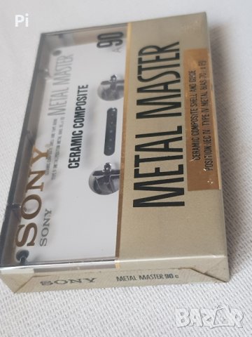 Една Аудиокасета SONY METAL MASTER 90 TYPE IV, снимка 1 - Аудио касети - 39286394