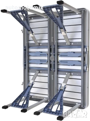 Сгъваема маса с 4 столчета за къмпинг,Алуминиева - 2947, снимка 3 - Аксесоари и консумативи - 50805186