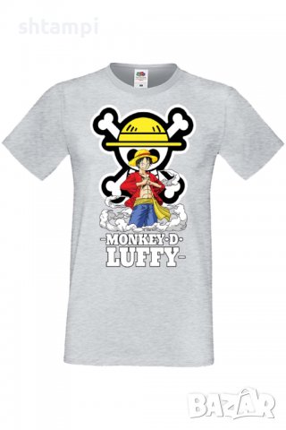 Мъжка тениска One Piece 07,Анимация,игра,Празник,Повод,, снимка 5 - Тениски - 38122097