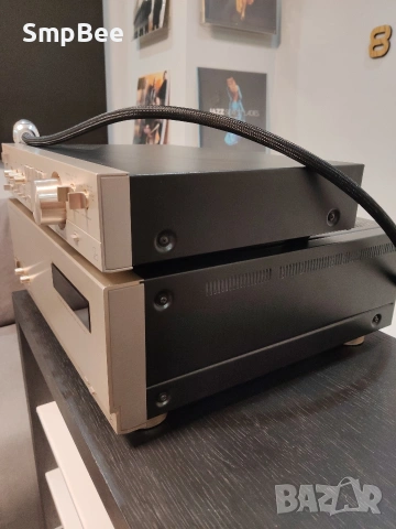 Luxman C-03 + M-03 – hi-end предусилвател и крайно стъпало, Japan , снимка 2 - Ресийвъри, усилватели, смесителни пултове - 52394138