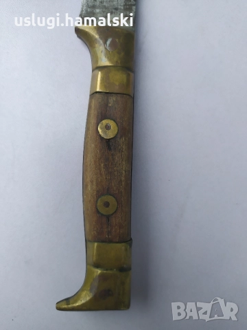 Стар колекционерски нож, снимка 4 - Антикварни и старинни предмети - 52963966
