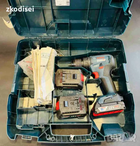 Акумулаторен винтоверт Bosch - GSR 18V-50