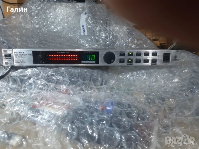 Продавам Feedback destroyer DSP1124PRO, снимка 3 - Ресийвъри, усилватели, смесителни пултове - 52227115