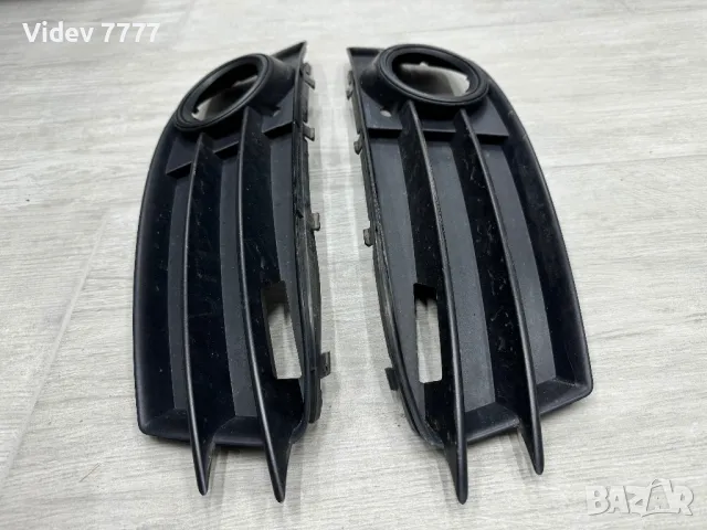 Оригинални S-line Facelift Black Edition решетки за халогени Audi A3 8P Facelift Ауди А3 8П Фейслифт, снимка 2 - Аксесоари и консумативи - 48556566
