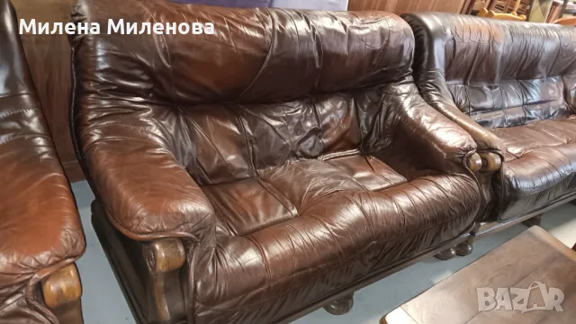 Холна гарнитура - диван тройка, диван двойка и фотьойл , снимка 1