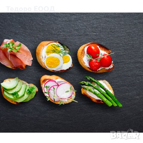 Каменно плато/ плата/ плоча за сервиране суши, сирена, мезета, десерти, снимка 4 - Сервизи - 43900459