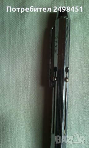 Уникална сребриста химикалка MAHO МАНО с механизъм за писане с 4 цвята, снимка 2 - Антикварни и старинни предмети - 27288415