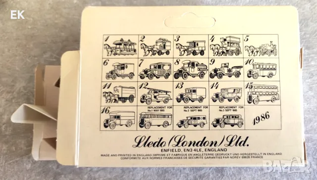 Колекционерска метална количка Days Gone на Lledo, Лондон, снимка 11 - Коли, камиони, мотори, писти - 49975359