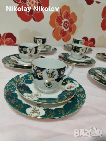 Порцеланов сервиз Pirkenhammer Чехословакия , снимка 10 - Сервизи - 53330892