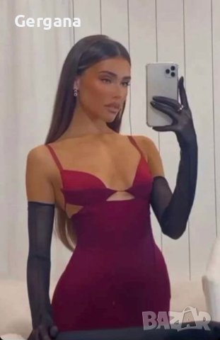 дълги ръкавици от тюл, снимка 4 - Ръкавици - 43287302