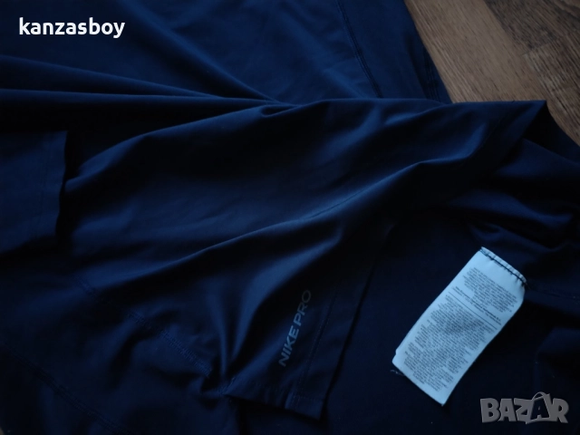 NIKE PRO LONGSLEEVE - мъжка фитнес блуза ХЛ, снимка 8 - Блузи - 52553031
