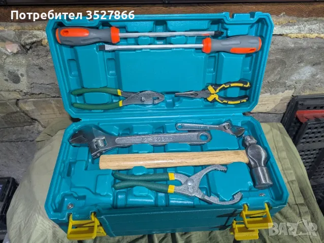 Куфар с инструменти Sunward, снимка 2 - Куфари с инструменти - 49522336