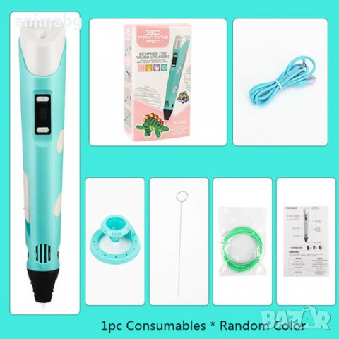 ANIMABG 3D моделираща писалка с дисплей, снимка 5 - Друга електроника - 32023342