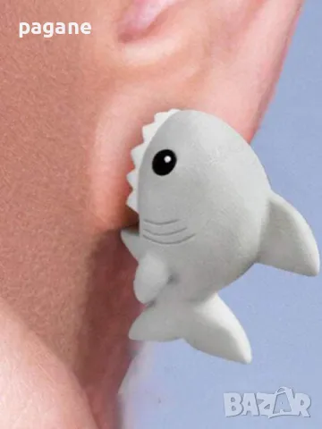 Обеци с животинки , снимка 6 - Обеци - 49153186