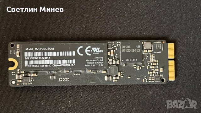 512 Ssd Macboock pro оригинална памет