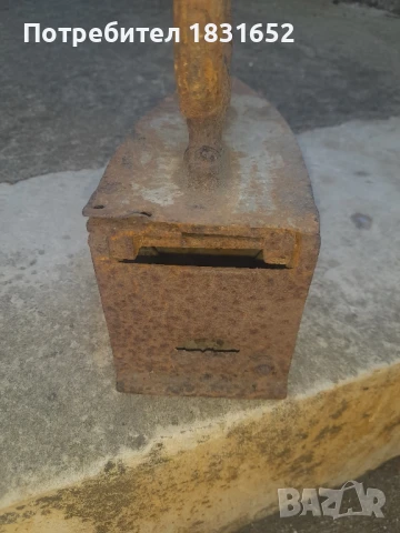 Стара ютия на жар, снимка 9 - Антикварни и старинни предмети - 50689626