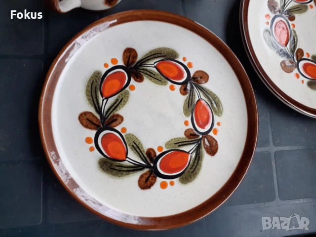 BERNAU - Страхотен сервиз немска керамика, снимка 3 - Антикварни и старинни предмети - 53445870