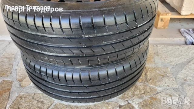 Два броя летни гуми Вредщейн Трак2 185 65 14, с около 6,5 мм грайфер., снимка 7 - Гуми и джанти - 52025084