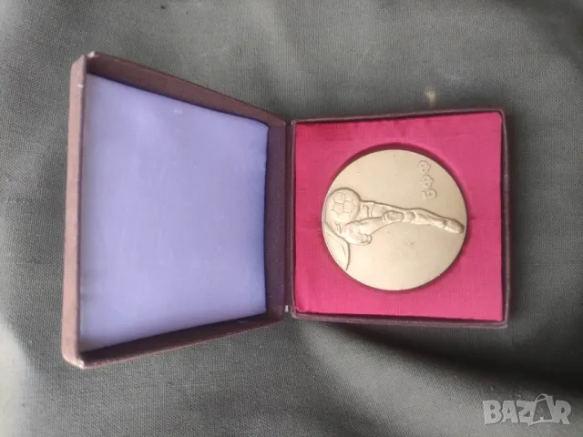 Плакет 75 години 1909-1984 Българска футболна федерация