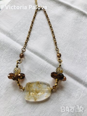 Choker,късо колие,прекрасно е, снимка 7 - Колиета, медальони, синджири - 27333182