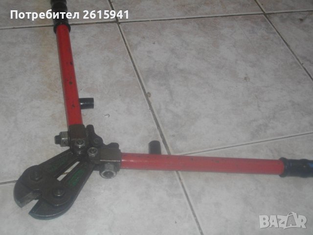 Немска Профи Ръчна Ножица Рязане Арматура-Различни-Старо Качество-От Стария Материал-Отлично Състоян, снимка 18 - Други инструменти - 43743611