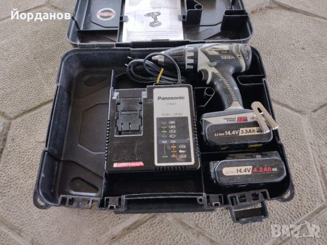 Panasonic EY7441 - Акумулаторен винтоверт 14,4V комплект, снимка 2 - Винтоверти - 49958739