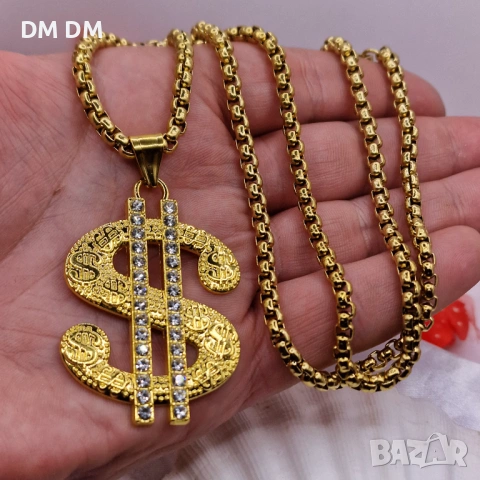 Колие “Golden Money King” с позлата 