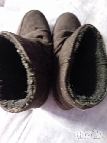 Велурени боти, снимка 2 - Дамски боти - 52823710