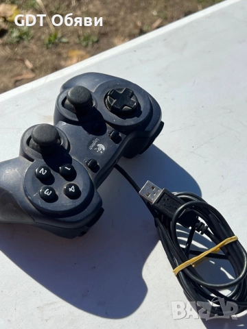 Джойстик USB  Logitech, снимка 3 - Джойстици и геймпадове - 52222235