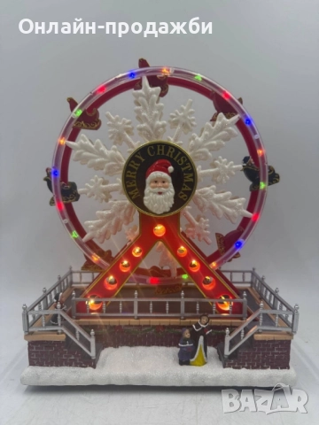 Коледно Виенско колело с музика и Led светлини, снимка 5 - Коледни подаръци - 52387776