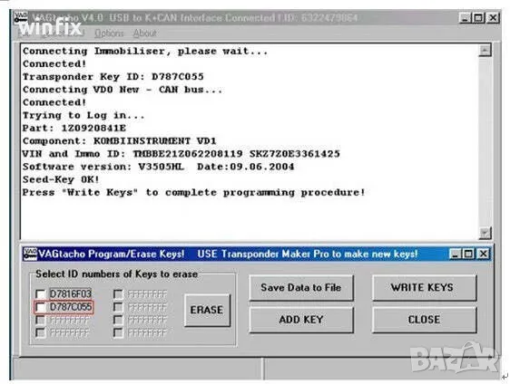 VAG Tacho V5.0 K+CAN , снимка 4 - Аксесоари и консумативи - 47362922