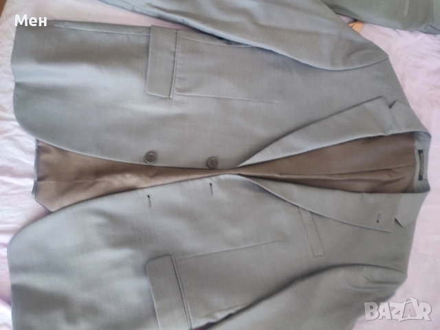 Спортно елегантен мъжки костюм fit slim., снимка 13 - Костюми - 52028308