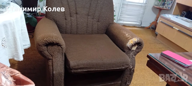Холова гарнитура , снимка 3 - Дивани и мека мебел - 53285067