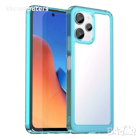 Xiaomi Redmi 12 5G (Global) / Poco M6 Pro 5G Силиконов Калъф Transparent TPU и Протектор, снимка 2 - Калъфи, кейсове - 53231960