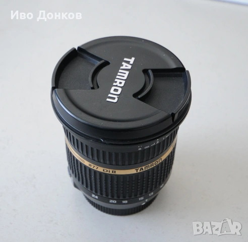 Продавам обектив Tamron SP 10-24mm 1:3,5-4,5 за Никон, снимка 2 - Обективи и филтри - 53137953