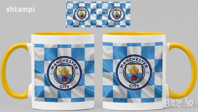 Чаша Манчестър Сити Manchester City, снимка 5 - Фен артикули - 34820734