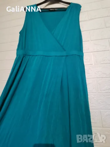 СТРАХОТНА ДЪЛГА РОКЛЯ ЕФЕКТЕН МОДЕЛ XL-2XL