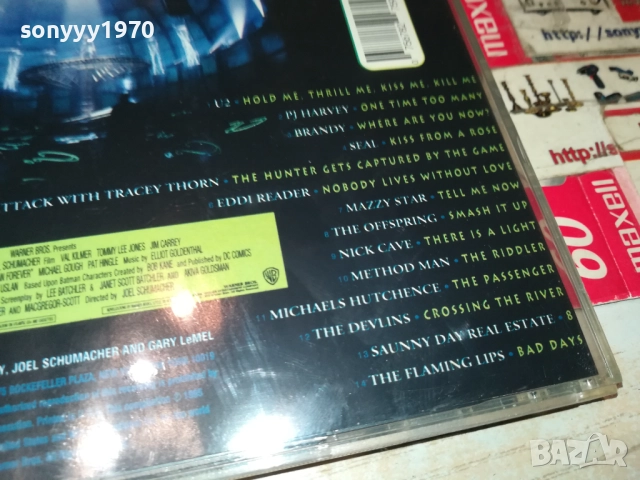 BATMAN FOREVER CD 2309251040, снимка 13 - CD дискове - 51804535