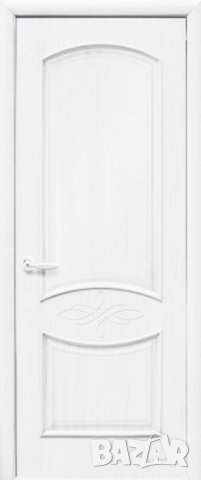 Борман Интериорна врата Дона Бяла PVC Делукс 