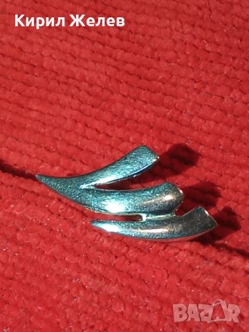 925 СРЕБРО АРТ СТИЛНА КРАСИВА СРЕБЪРНА ОБЕЦА 26306, снимка 2 - Обеци - 35820631