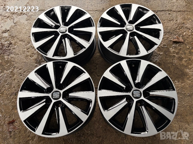 4 броя алуминиеви джанти за Seat Ibiza 15, снимка 2 - Гуми и джанти - 53468533